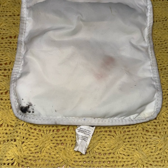 LeSportsac travel Classic polka dot 3-Zip Crossbody Bag green and dark blue - Picture 8 of 10